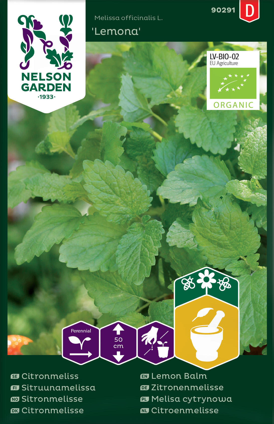 Sitronmelisse 'Lemona'